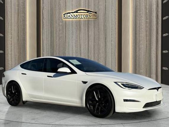 TESLA MODEL S 2021 5YJSA1E5XMF440217 image
